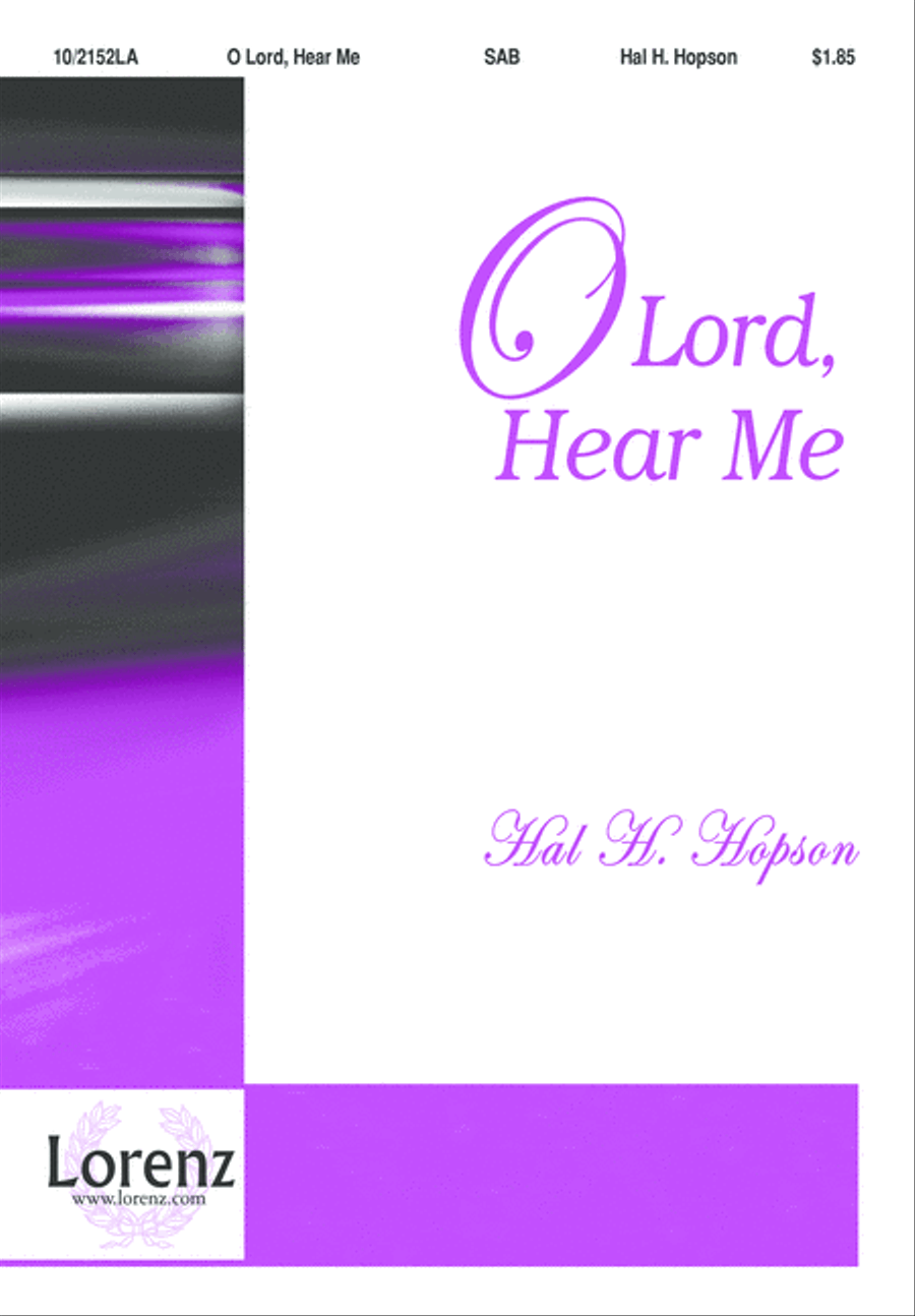 O Lord, Hear Me O Lord, Hear Me 3-Part scores gallery preview page 2