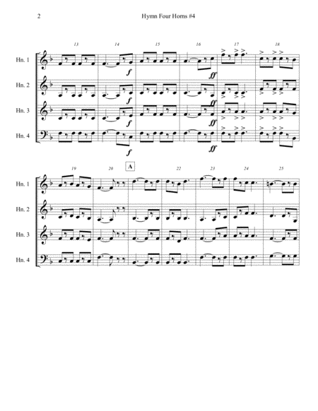 LOYALTY TO CHRIST (Horn Quartet #4) image number null