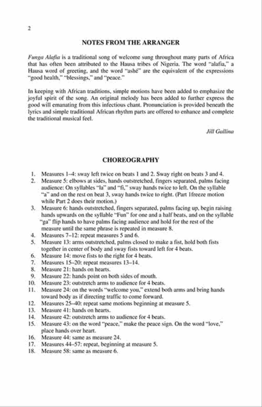 Funga Alafia Funga Alafia 2-Part scores gallery preview page 4