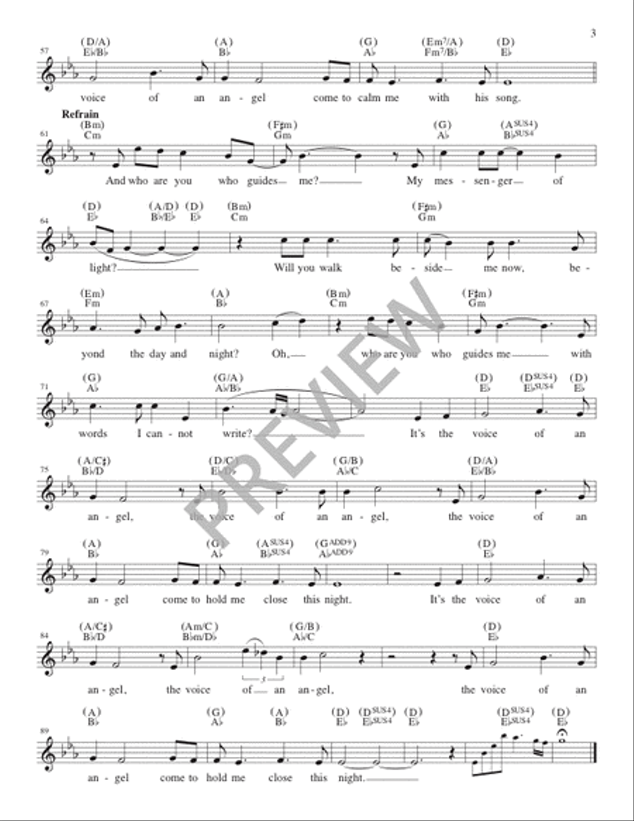 Voice of an Angel - Guitar edition Guitar scores gallery preview page 4