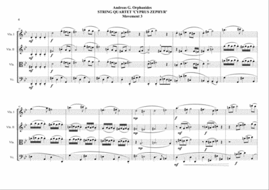 STRING QUARTET 