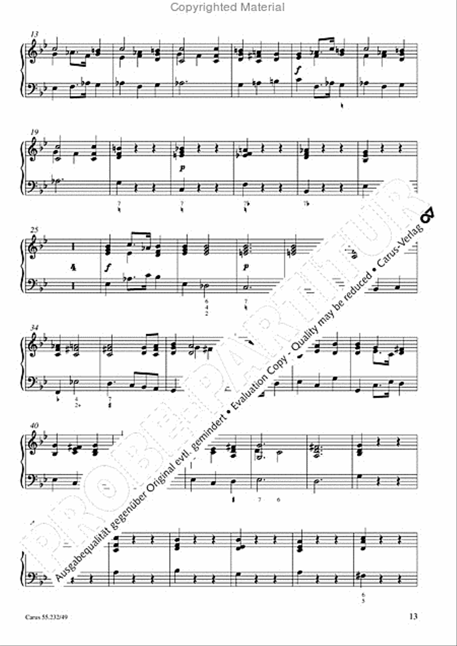 Dixit Dominus (The Lord said unto my Lord) Organ scores gallery preview page 16
