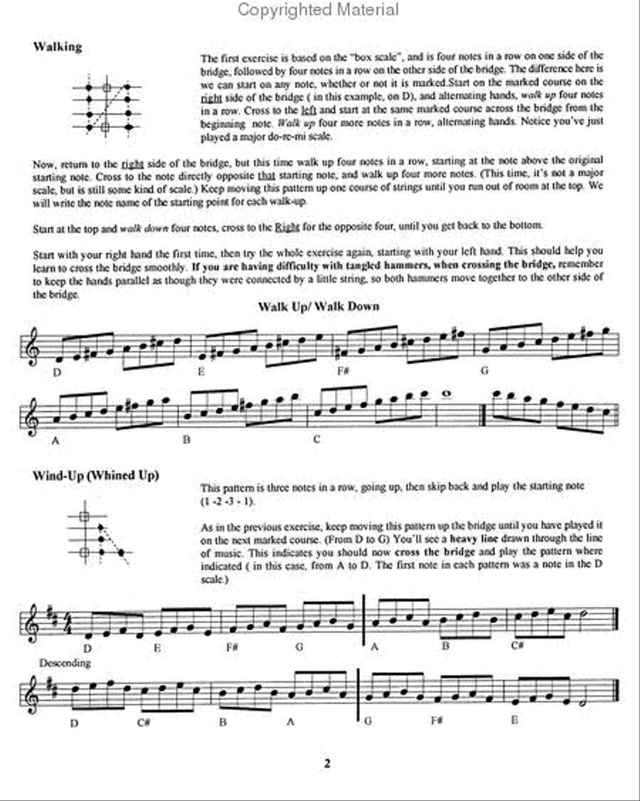 Exercises For Hammer Dulcimer Hammered Dulcimer scores gallery preview page 2