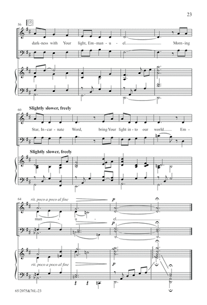 Morning Star SATB