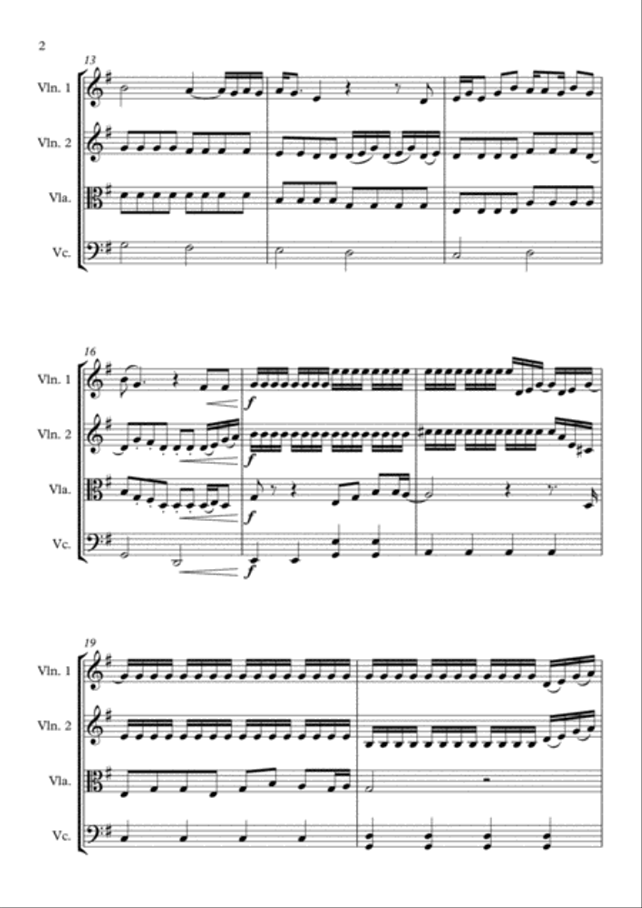 Whatever String Quartet scores gallery preview page 2