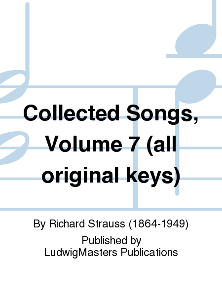 Collected Songs, Volume 7 (all original keys)
