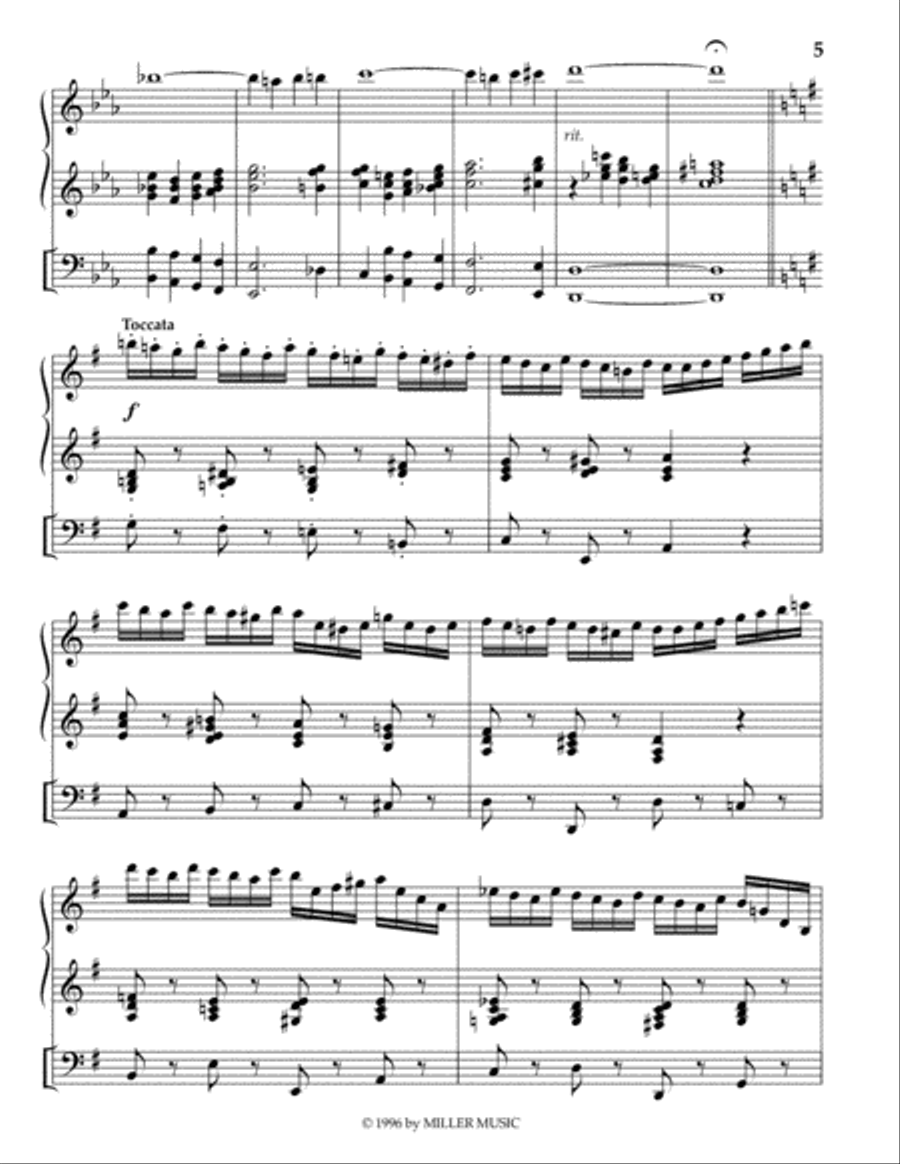 Golden Harps Are Sounding Harp scores gallery preview page 5