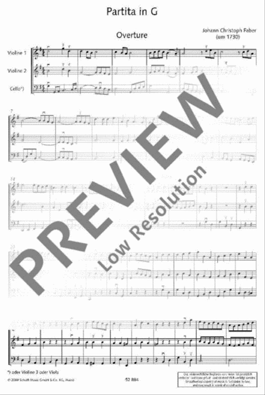 Suite G major Cello scores gallery preview page 4