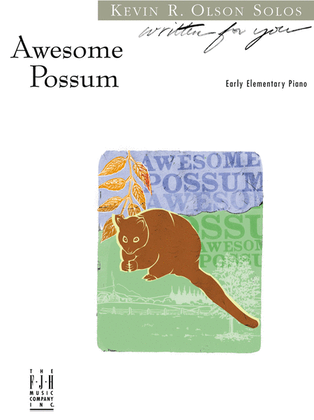 Book cover for Awesome Possum