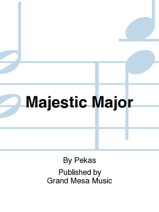 Book cover for Majestic Major