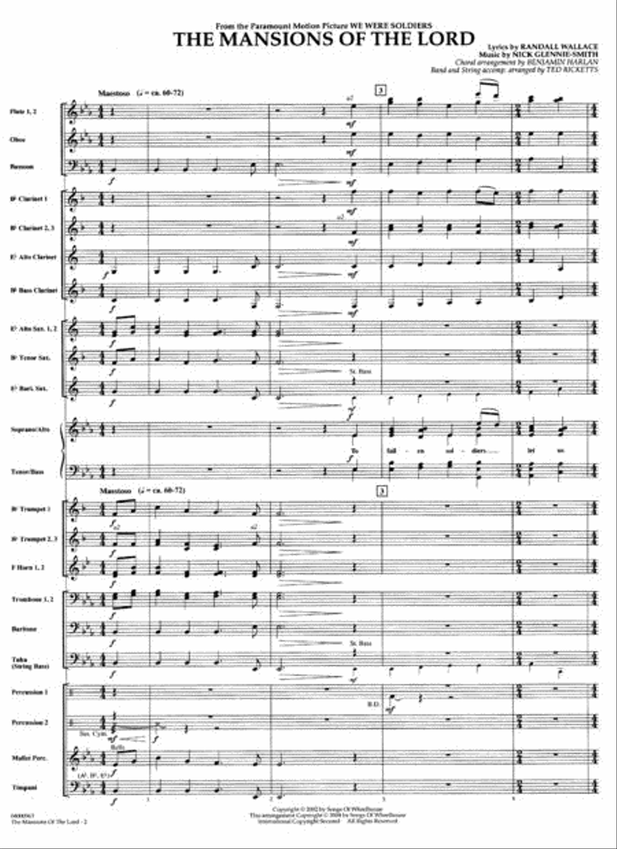 <br>Sheet music extract