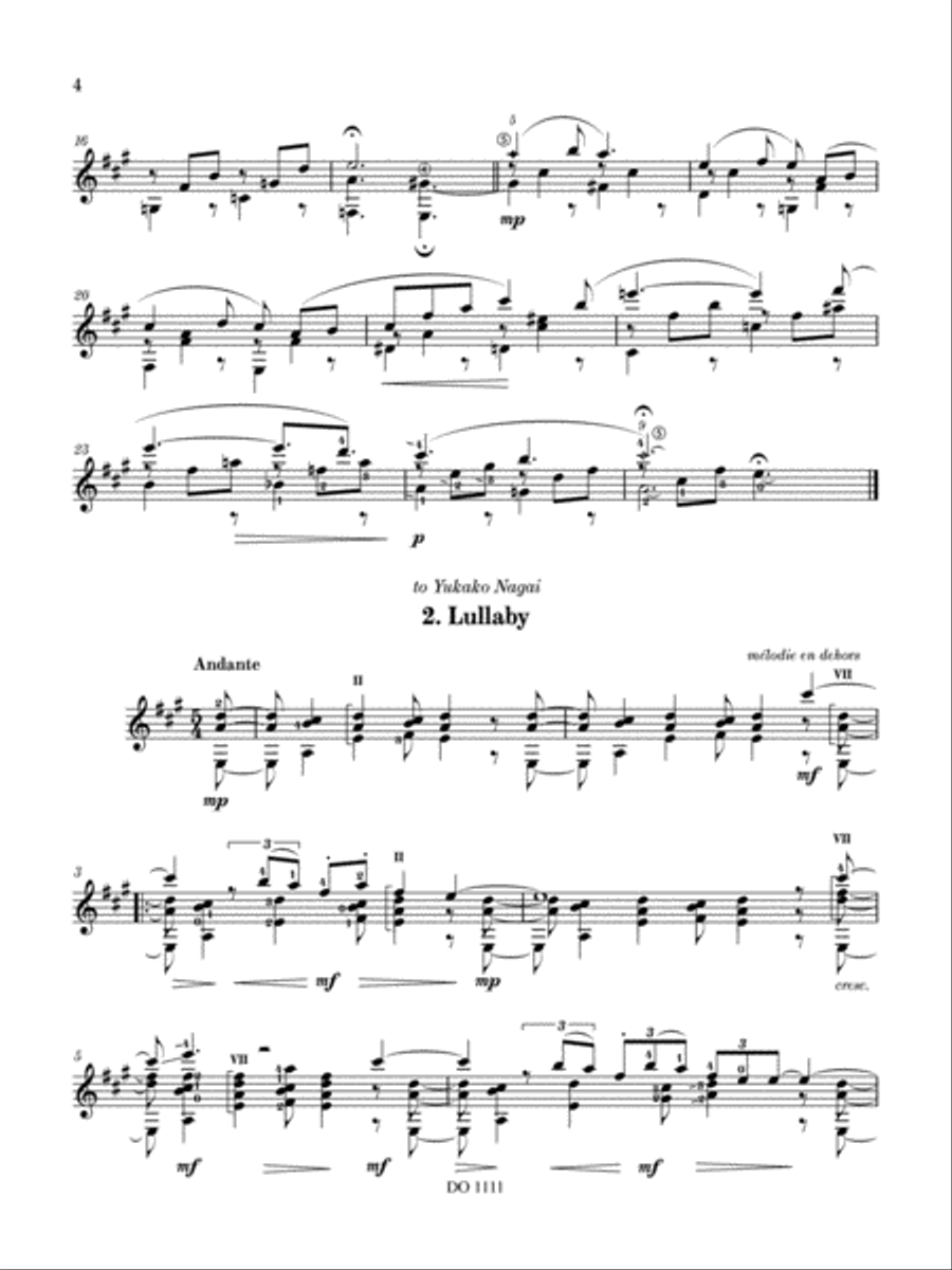 Scénario Classical Guitar scores gallery preview page 4