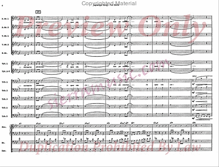 September Song Jazz Ensemble scores gallery preview page 5