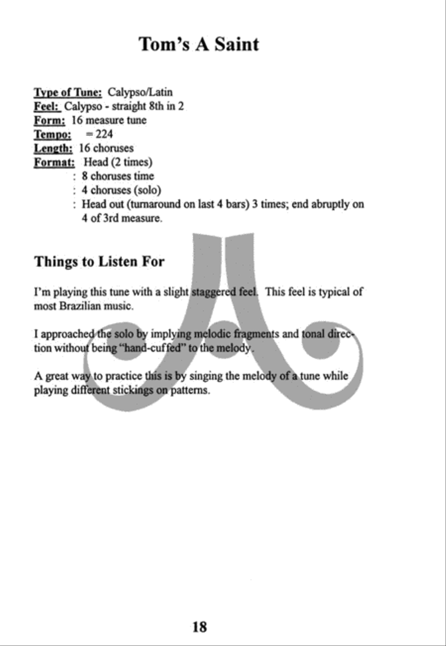 Standard Time Drums scores gallery preview page 8