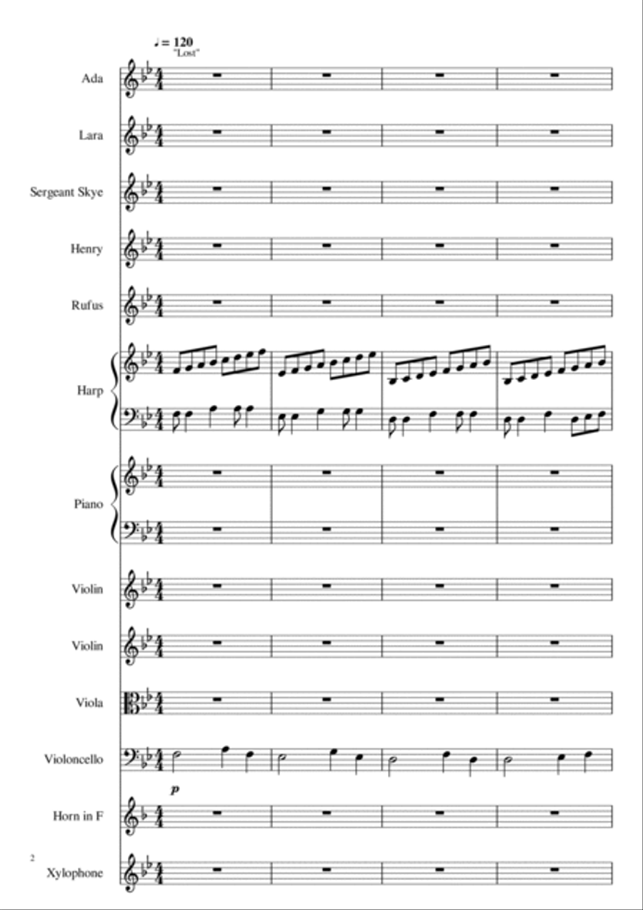 Searching - Part 1 Large Ensemble scores gallery preview page 2