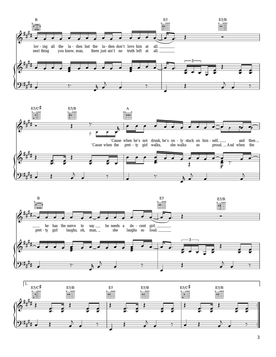 Posters Posters Piano, Vocal, Guitar scores gallery preview page 3