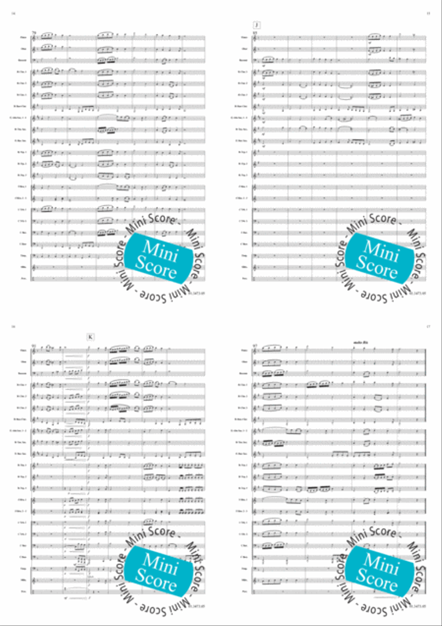A German Carol Concert Band scores gallery preview page 6