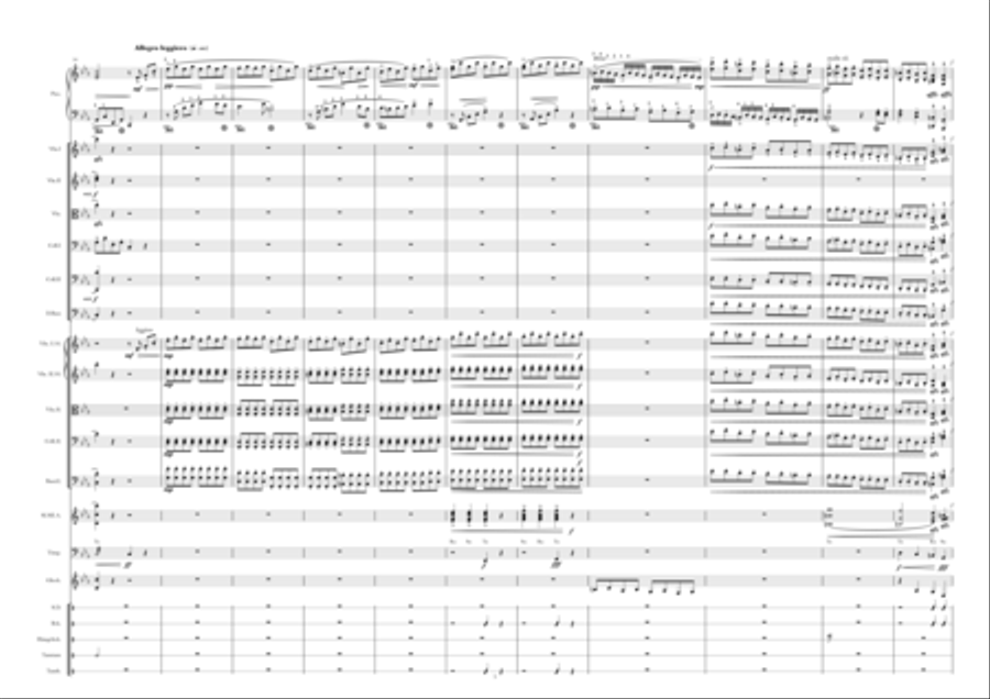 Mathilda´s Theme (Full Score) Chamber Music scores gallery preview page 5