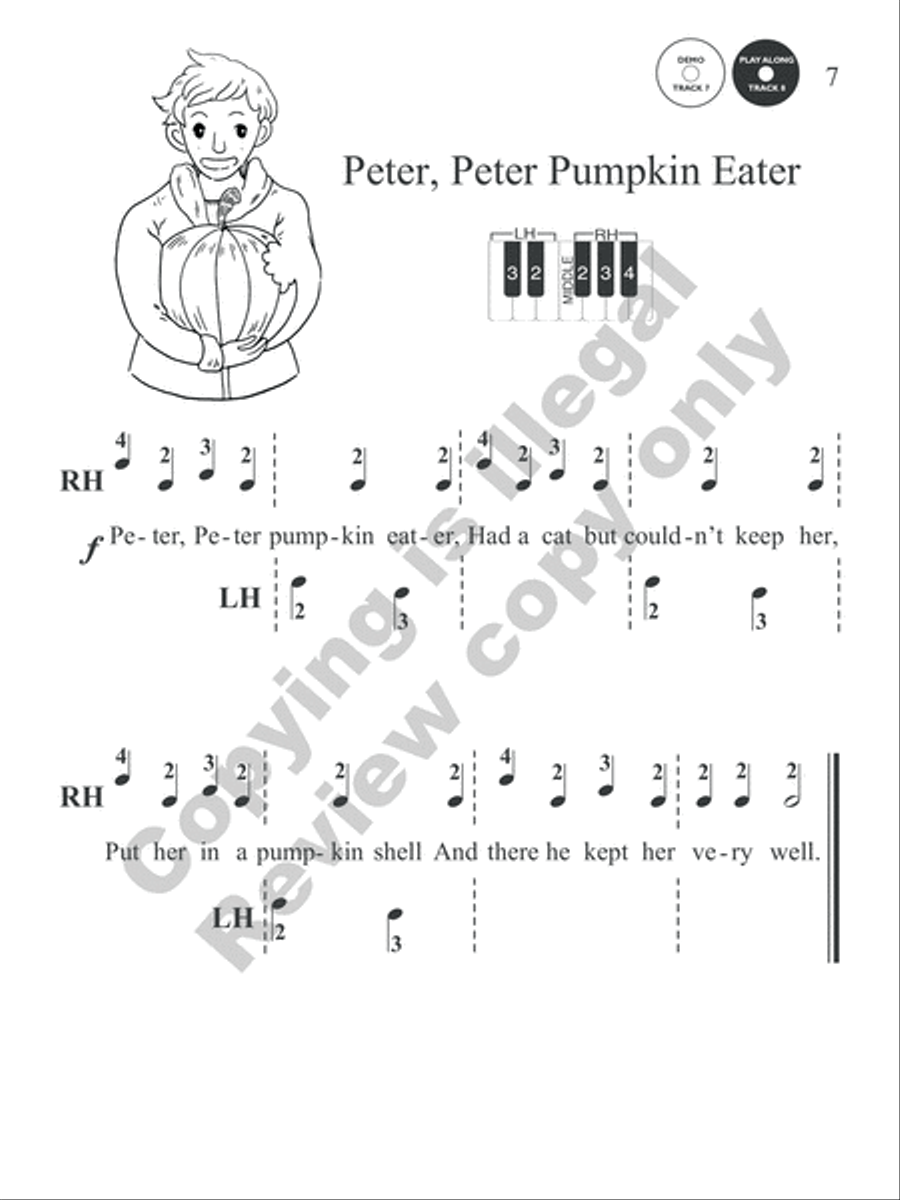 Mix and Match: Performance Book: Primer Level Piano Method scores gallery preview page 16