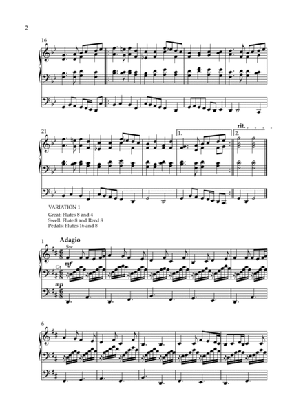 Variations on Ukrainian National Anthem, Op. 226 (Organ Solo) by Vidas Pinkevicius