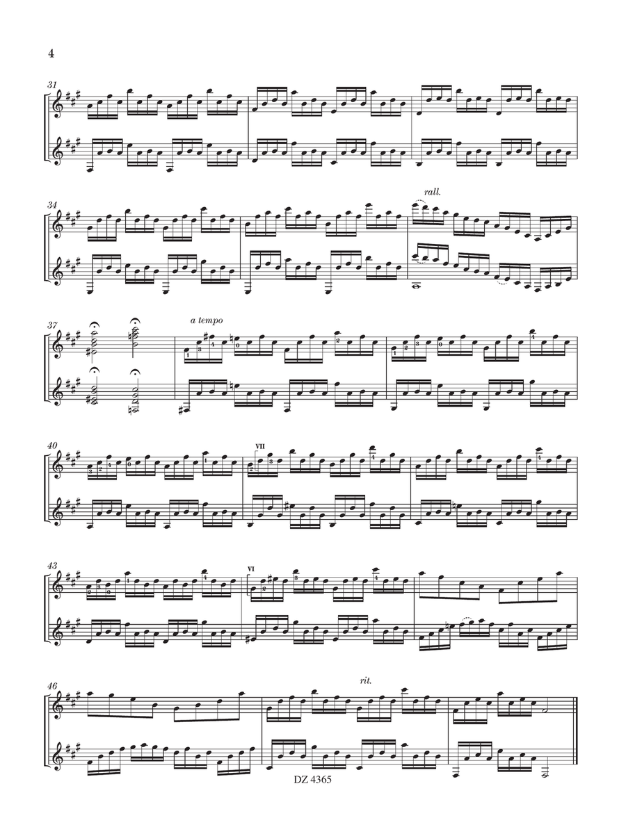 Prélude et fugue Classical Guitar scores gallery preview page 5