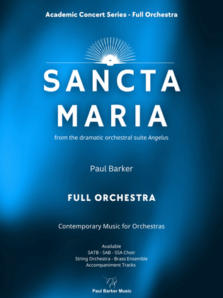 Sancta Maria (Full Orchestra)
