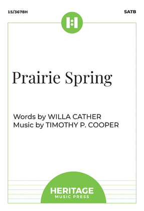 Book cover for Prairie Spring