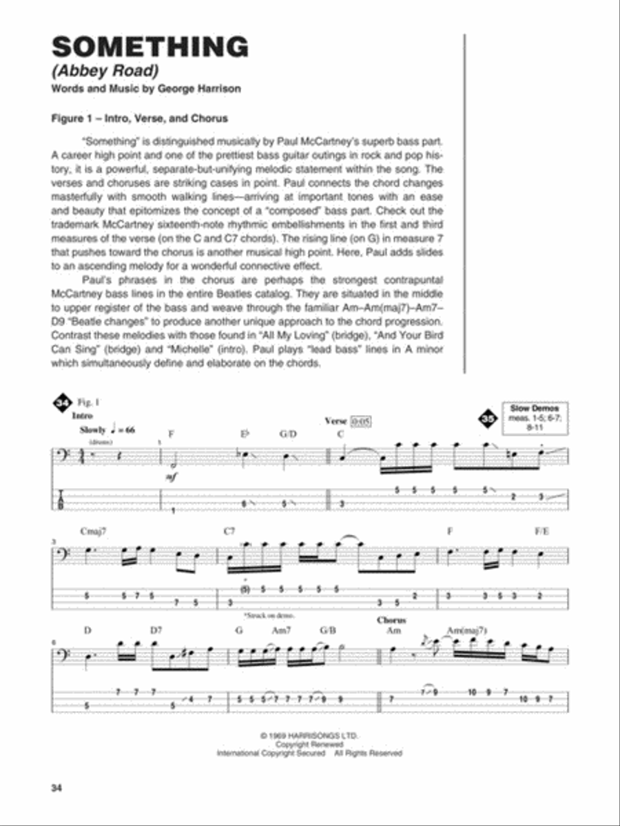 The Beatles Bass The Beatles Bass Bass Guitar Tablature scores gallery preview page 5