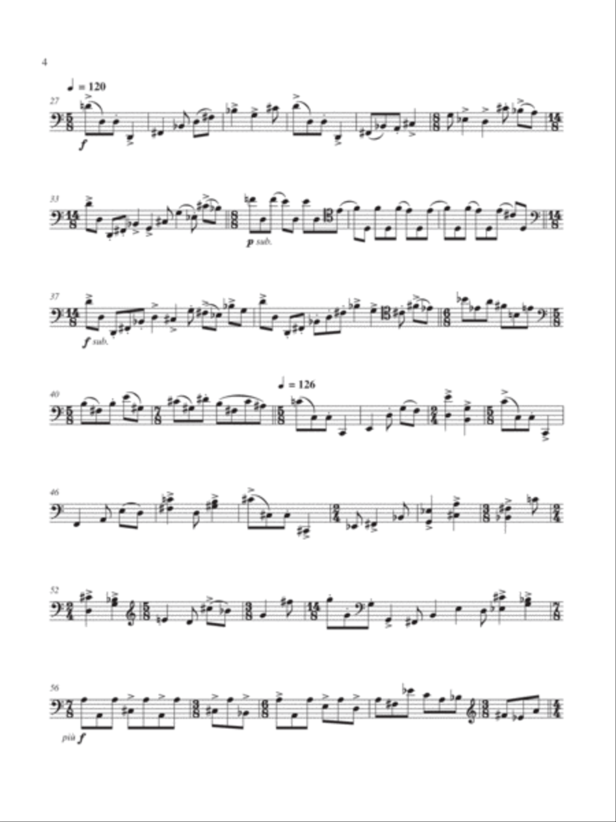 Higher, Louder, Faster! Higher, Louder, Faster! Cello Solo scores gallery preview page 2