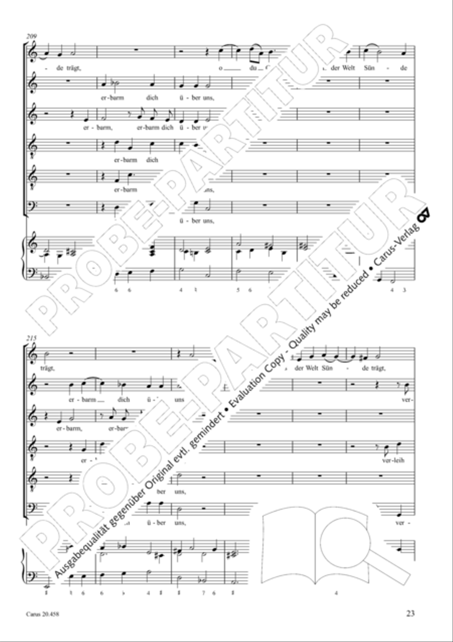 Litania SATTB scores gallery preview page 24