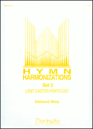 Book cover for Hymn Harmonizations, Set 3