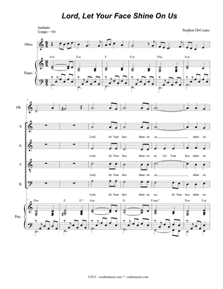 Lord, Let Your Face Shine On Us (Solo with SATB)