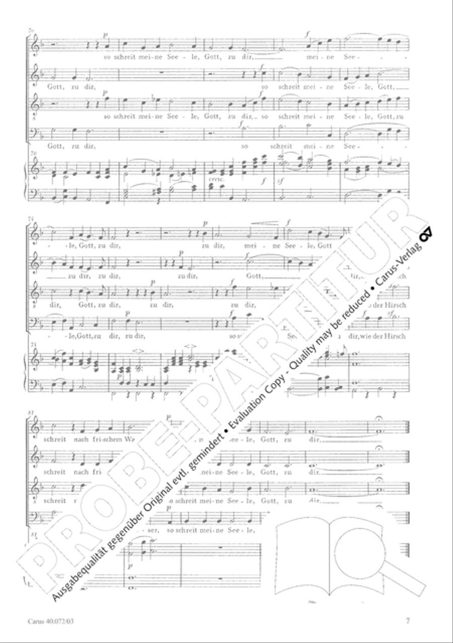 Psalm 42 4-Part scores gallery preview page 12