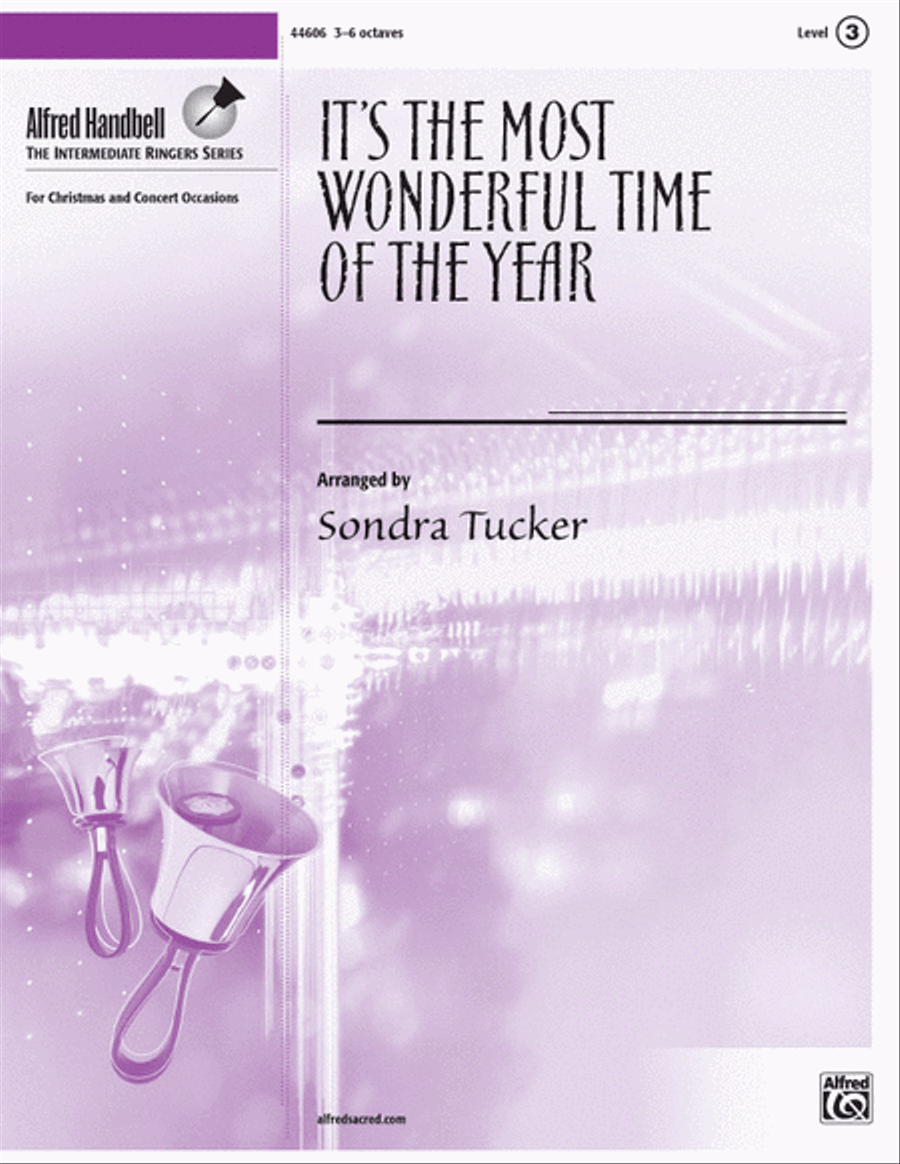 It's the Most Wonderful Time of the Year Handbell Choir scores gallery preview page 1