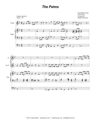 The Palms (Duet for Flute and Bb-Clarinet)