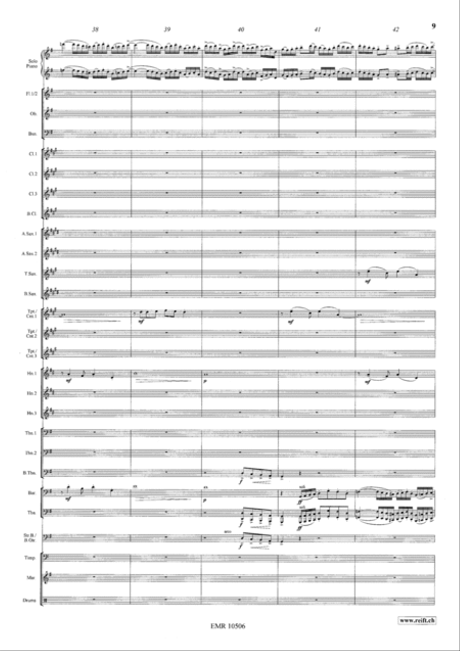 Shosholoza Concert Band scores gallery preview page 9
