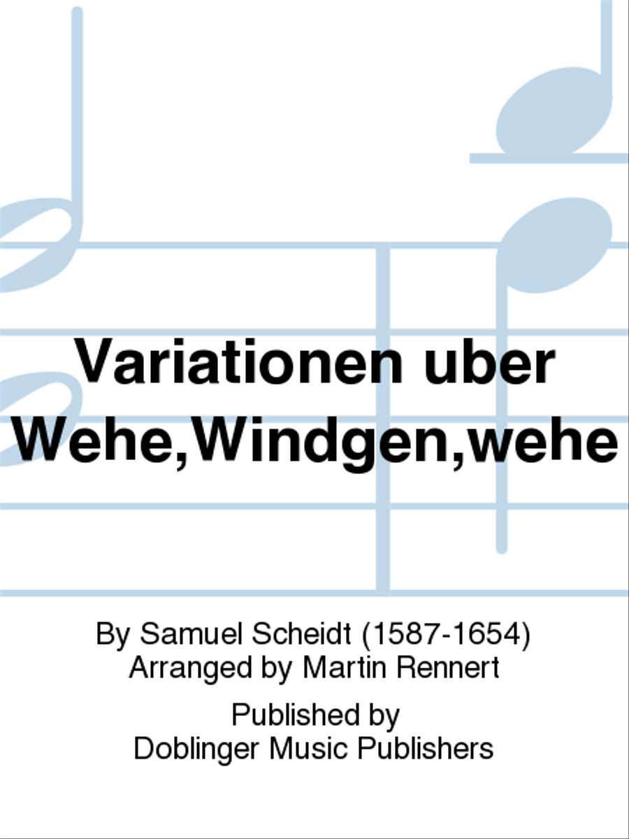 Variationen uber Wehe,Windgen,wehe Performance Score scores gallery preview page 1