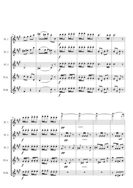 CARMEN - PRELUDE - Flute Quintet image number null