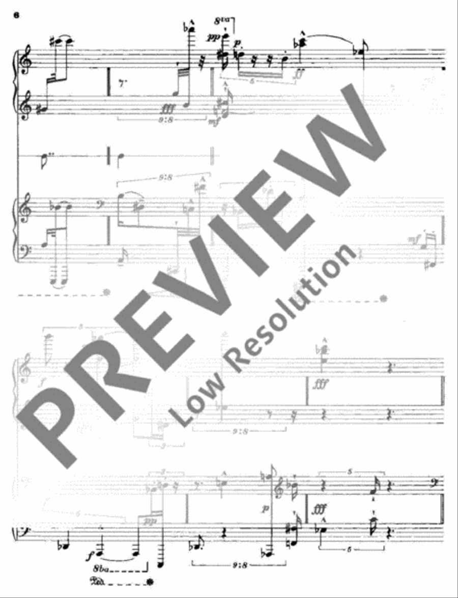 Sonata No. 2 Sonata No. 2 Piano Duet scores gallery preview page 9