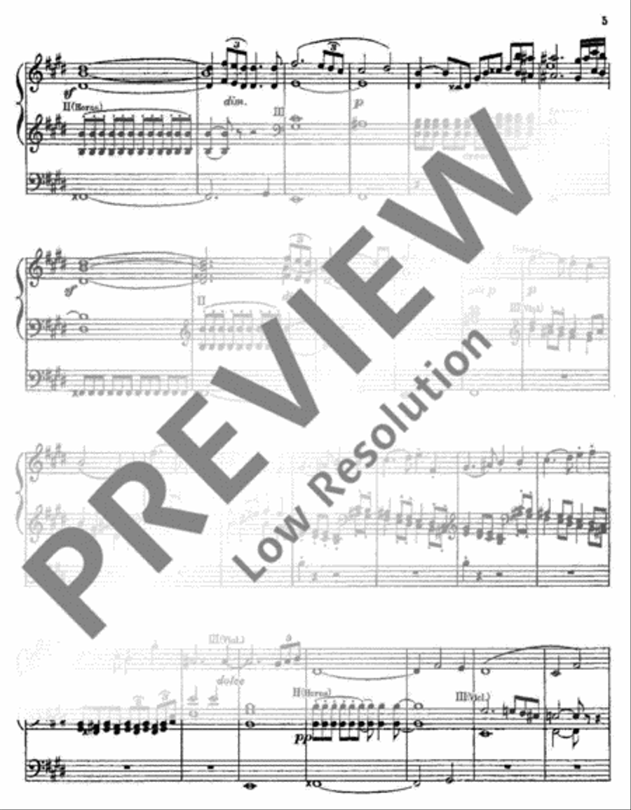Siegfried-Idyll Organ scores gallery preview page 6