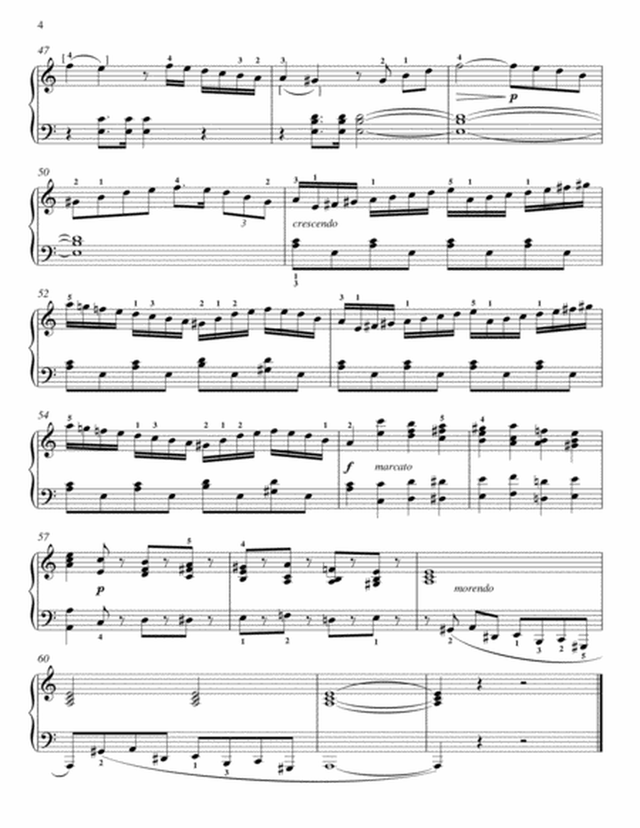 Sonatina In A Minor, Op. 88, No. 3