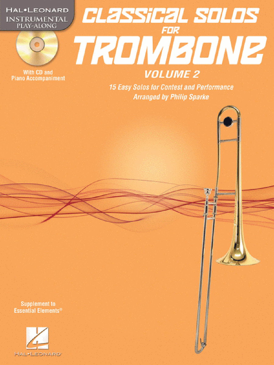 Classical Solos for Trombone, Vol. 2 Trombone Solo scores gallery preview page 1