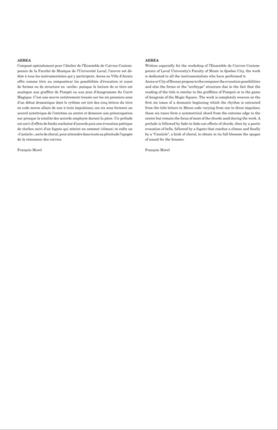 Aerea Score scores gallery preview page 3