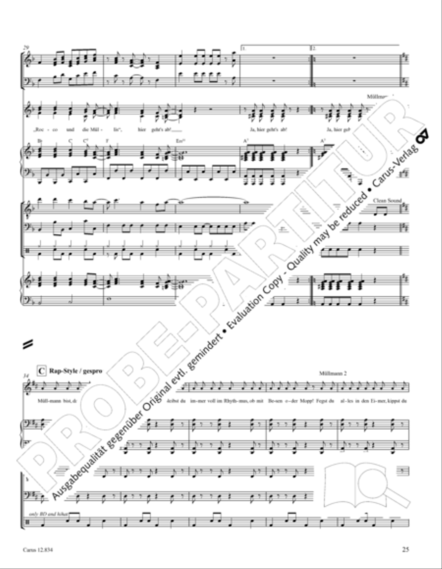 Schockorange Choir scores gallery preview page 26