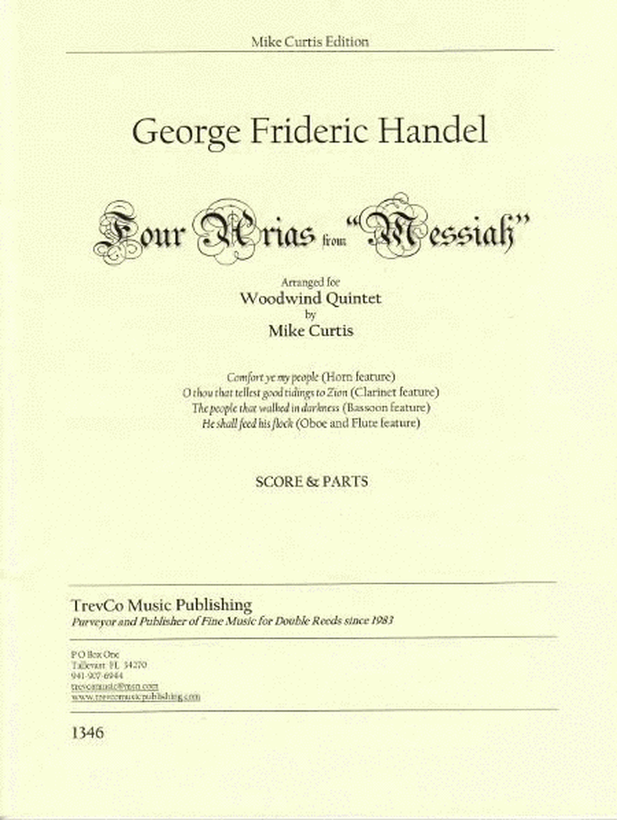 4 Arias from Messiah