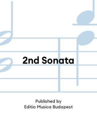 Book cover for 2nd Sonata