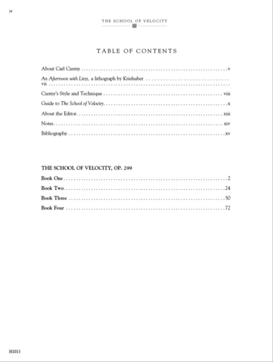 Carl Czerny -- School of Velocity (Complete), Op. 299 Piano Method scores gallery preview page 2