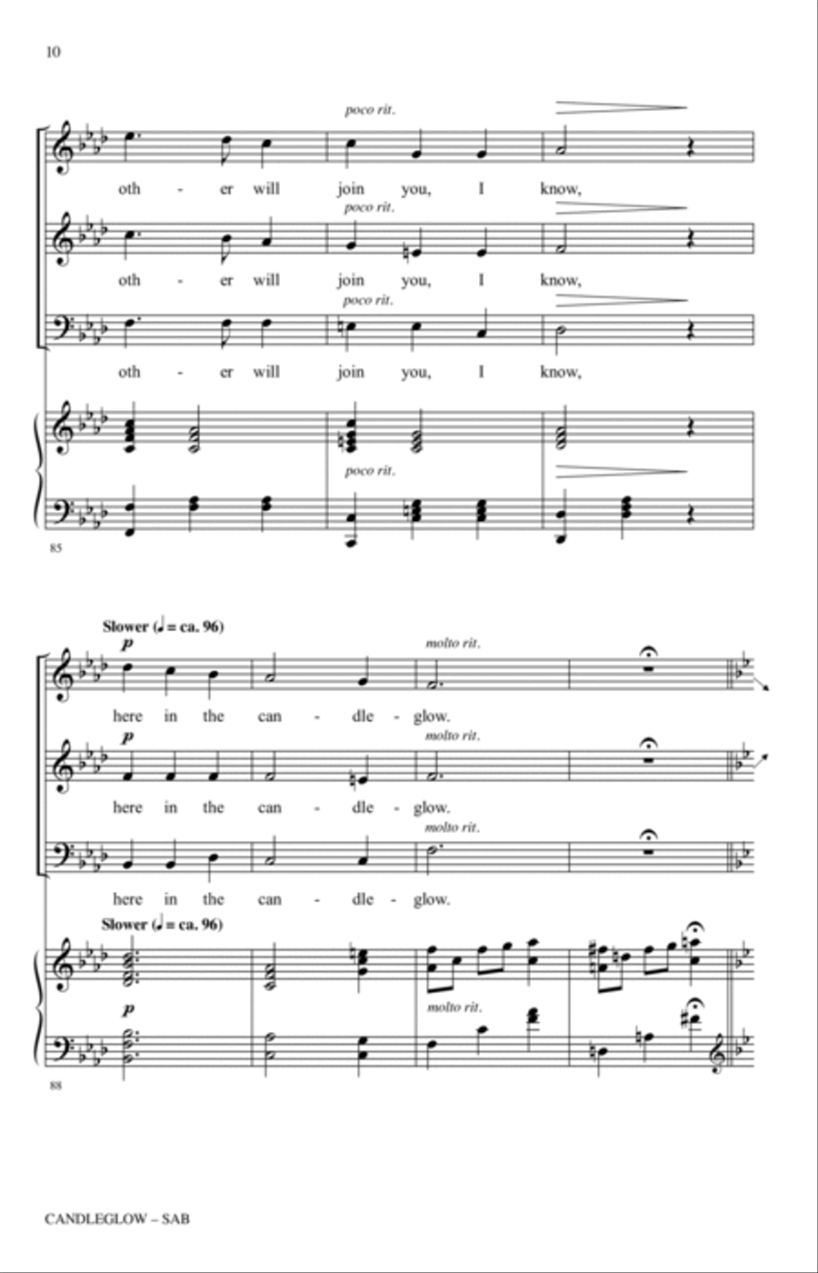 Candleglow 3-Part scores gallery preview page 9