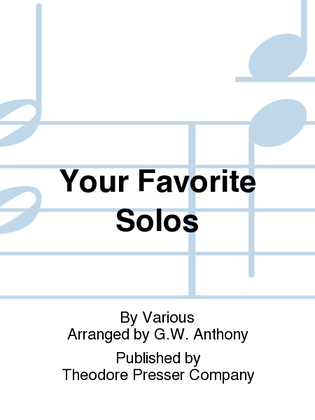 Book cover for Your Favorite Solos