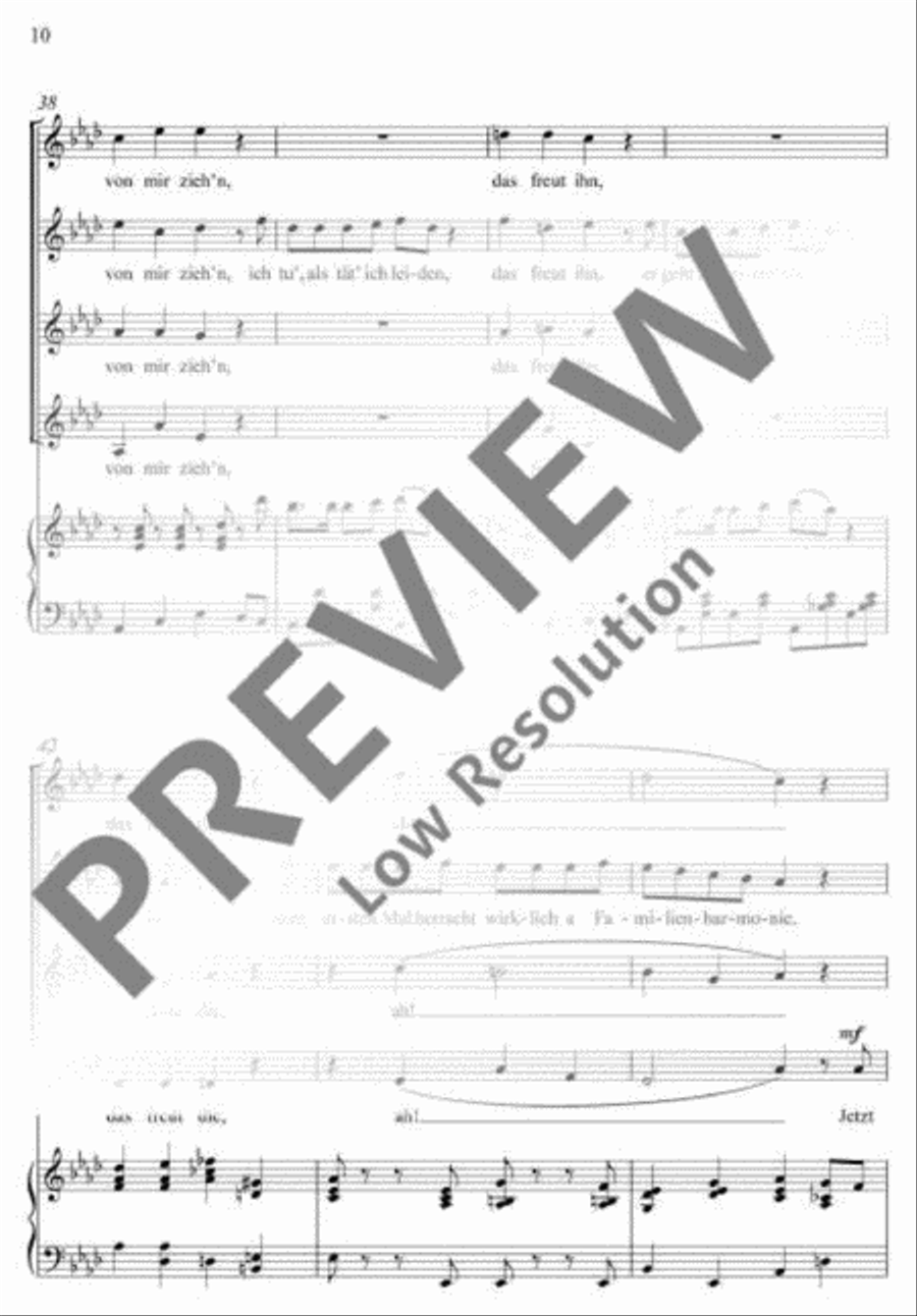 Mein Mann will mich verlassen SSAA scores gallery preview page 11
